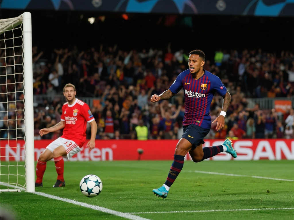 【欧冠】拉菲尼亚压哨救主,巴萨客场惊天逆转5-4击败本菲卡 【欧冠】拉菲尼亚压哨救主,巴萨客场惊天逆转5-4击败本菲卡